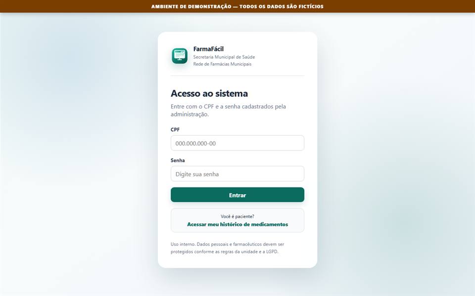 FarmaControle Cloud: sistema de gestão de estoque farmacêutico e medicamentos.